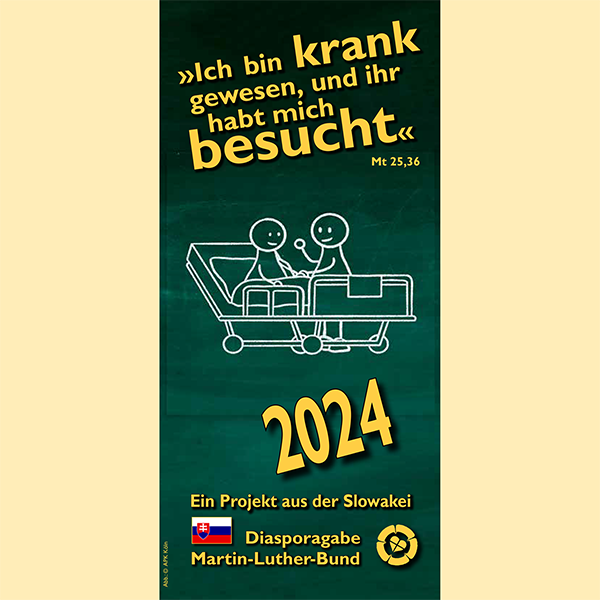 Diasporagabe 2024: »Ich bin krank gewesen, und ihr habt mich besucht«