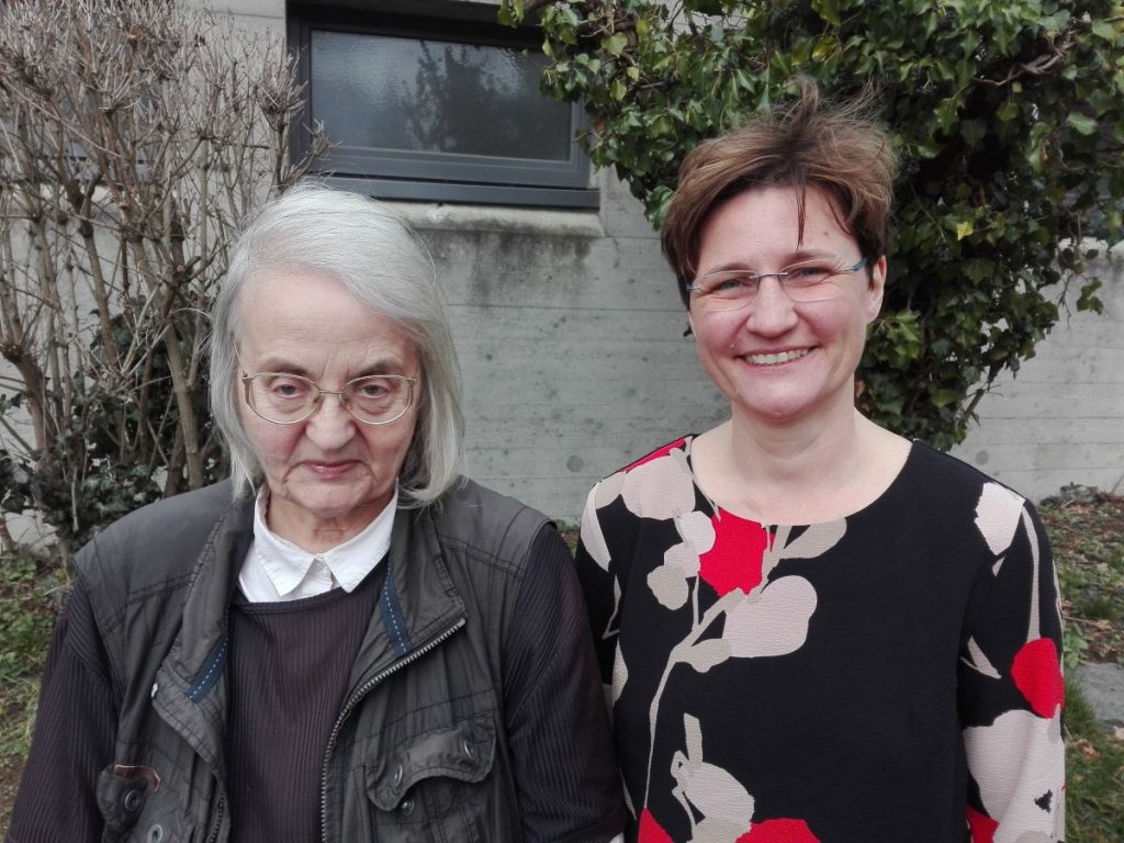 Bei der »Amtsübergabe« 2019: Gudrun Kaper und die damals neu gewählte Vorsitzende des Martin-Luther-Bundes in Württemberg, Pfarrerin Andrea Aippersbach – Bild: Hübner