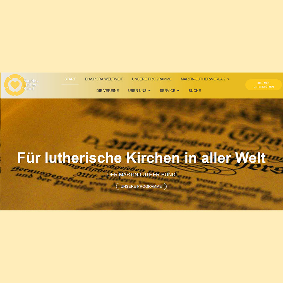 Homepage des Martin-Luther-Bundes