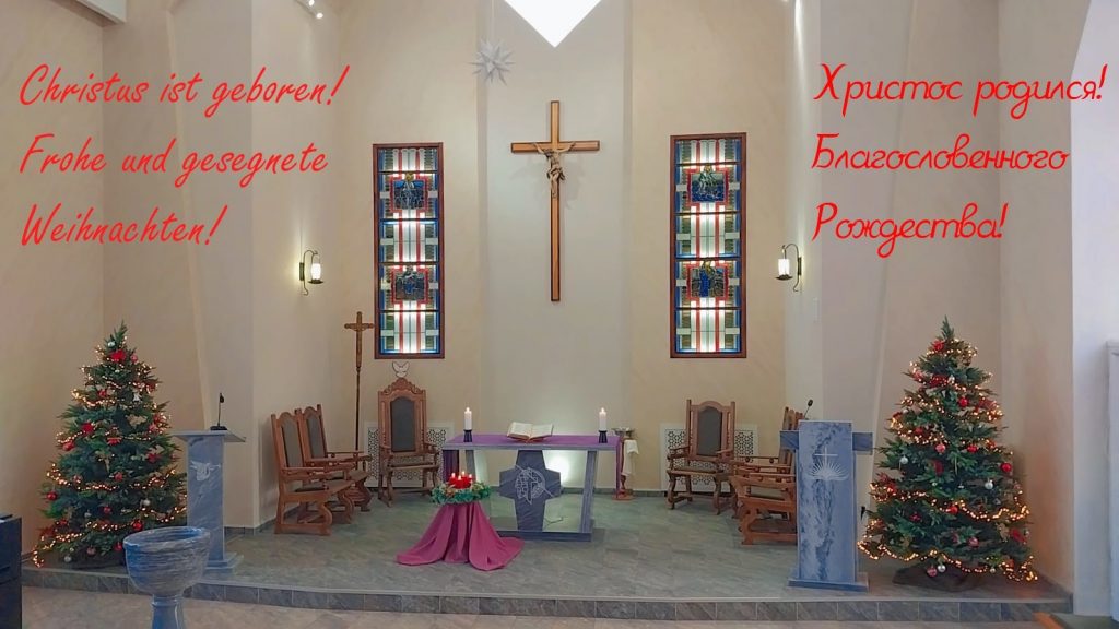 Der Weihnachtsgruß der Evangelisch-Lutherischen Kirche in der Republik Kasachstan – ELKRK
