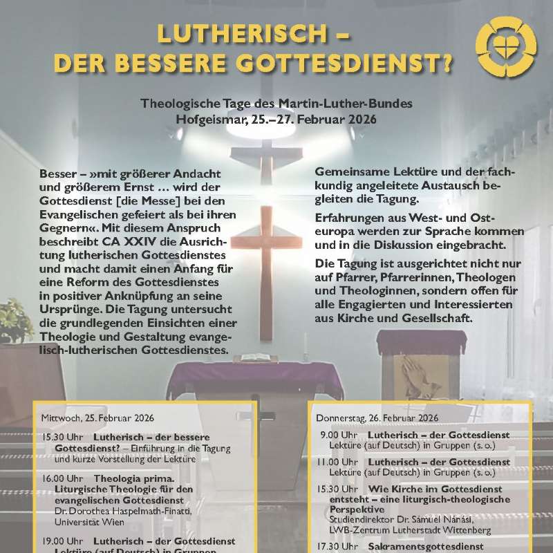 Ausschnitt aus dem Tagungsprogramm